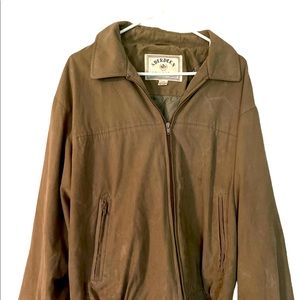 Aberdeen Collection Suede Jacket Size Large